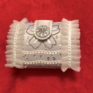 Satin Clutch evening bag